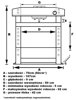 Prasa hydrauliczna, pneumatyka, ruchomy tłok, regulowany stół (siła nacisku: 20 T) 80158873